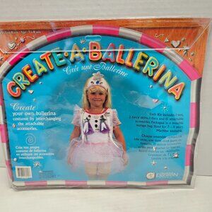 New Create A Ballerina Costume Interchanging Accessories Vintage Canada Dress Up